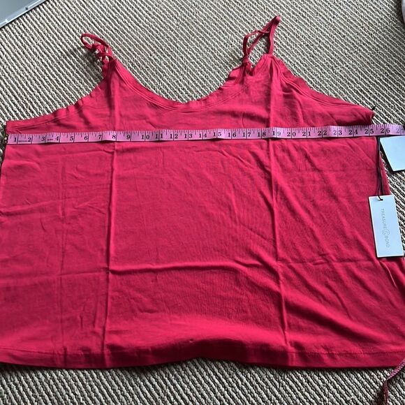 šTreasureā&āBondĀ OrganicāCottonāCamisoleāredā2XĀ  - Picture 7 of 10